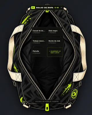 Bolso de ropa